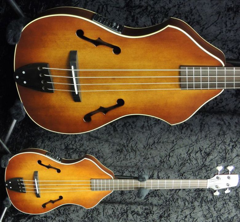 Guitar Blog K. Yairi YB13 electroacoustic bass